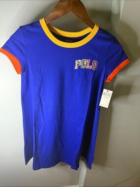 Polo Ralph Lauren Girls Dress – NWT Size L (12–14